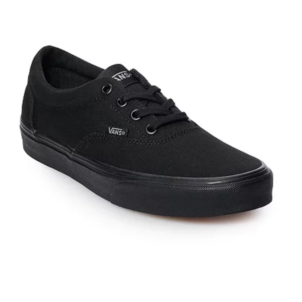 All black vans never worn